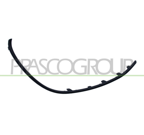 Bandeau côté passager de Pare-Chocs avant Noire Structure' Mod. Cla45 Amg