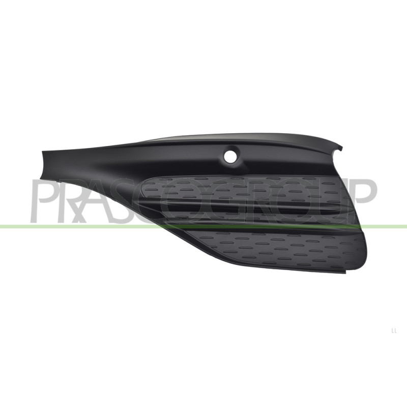 Grille Gauche De Pare-Chocs-Avant-Structureé-Noire