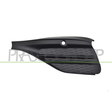 Grille Gauche De Pare-Chocs-Avant-Structureé-Noire