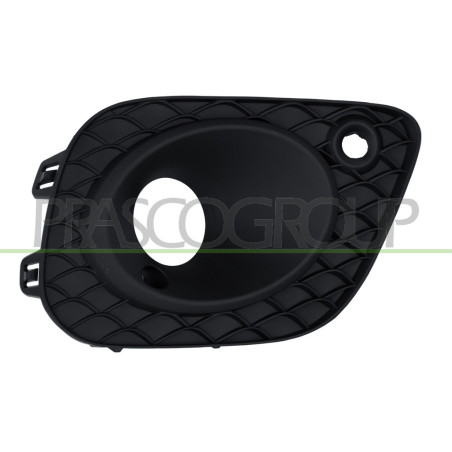 Grille Droite De Pare-Chocs Avant Noire Structure' Avec Sieges Antibrouillard-Av