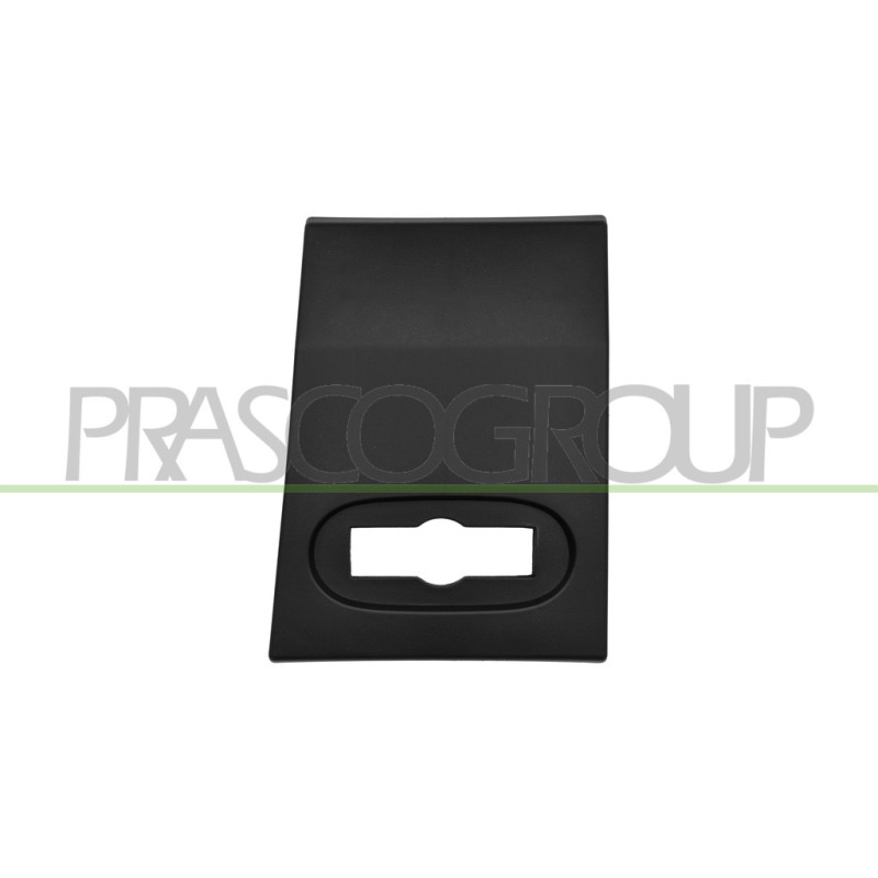 Moulure De Montant Avant Gauche-Noire-Structuree-Avec Clips De Fixation-Avec Sie