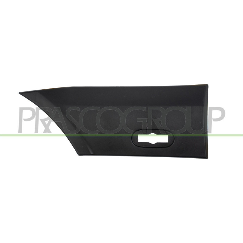 Moulure Aile arrière côté passager-Partie Avant-Noir-Structuree-avec Clips-avec