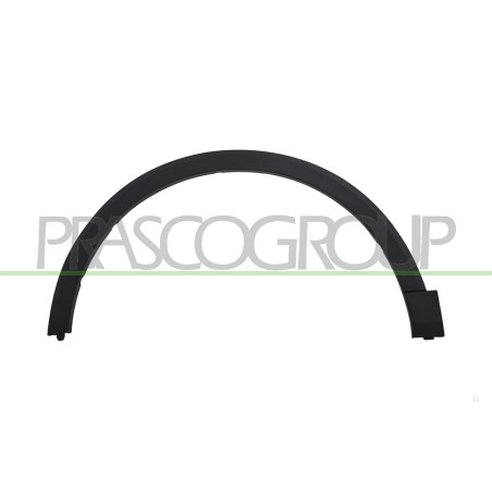 Extension D'Aile Avant Gauche-Noire Structuré