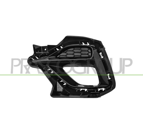 Grille Gauche De Pare-Chocs-Avant-Noire-Avec Siege Antibrouillard