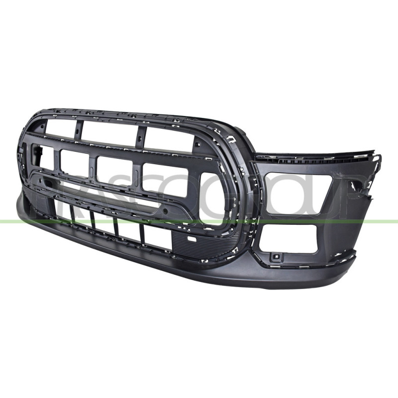 Pare-Chocs Avant-Noir-Structure'-Avec Trous Capteurs+Supports Mod. Bev