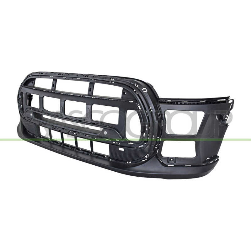 Pare-Chocs Avant-Noir-Structure'-Avec Trous Capteurs+Supports