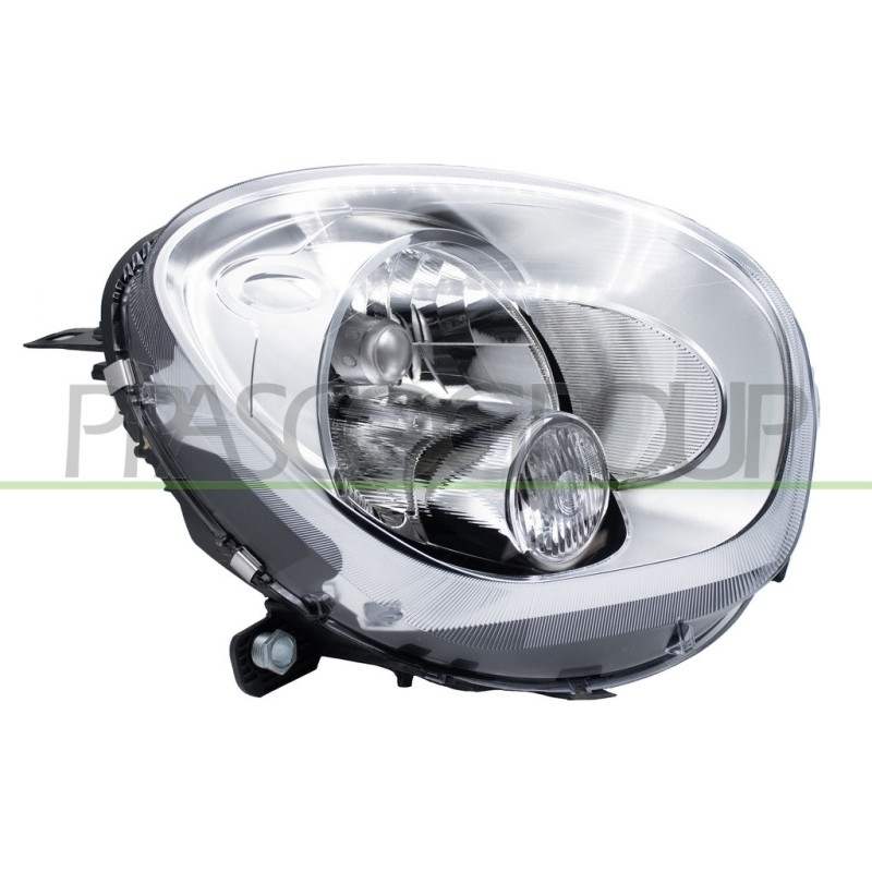 Phare côté passager H4 Electrique avec Moteur-Feu Blanc