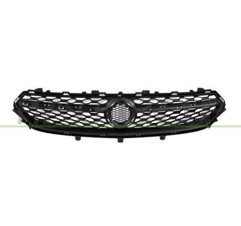 Grille Calandre Noire-avec Trous Moulures Pour Inserts Chromes