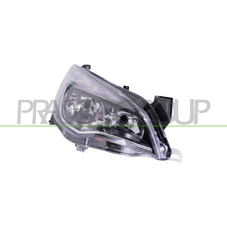 Phare côté passager H7 Electrique avec Moteur-avec Bord Chromé