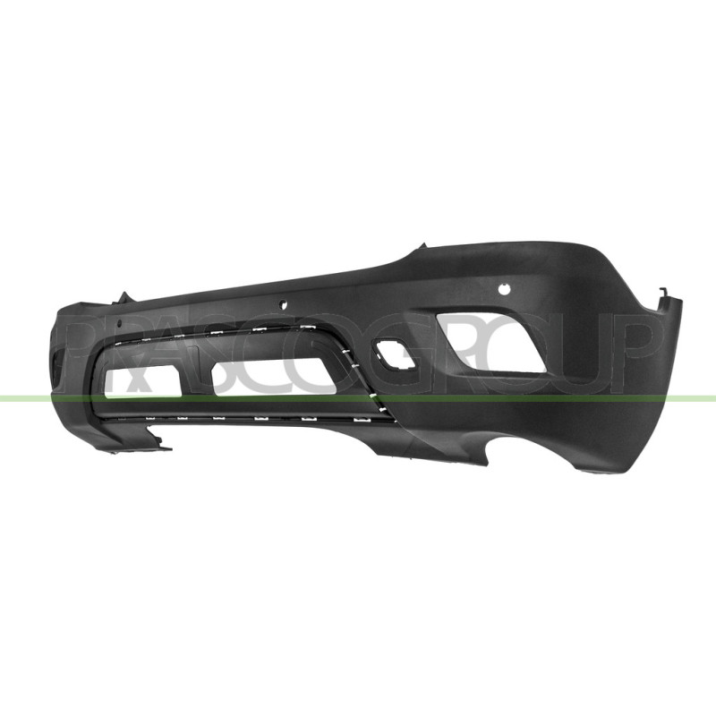 Pare chocs arrière noir