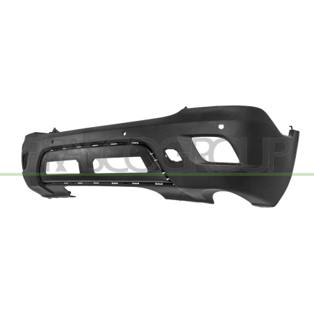 Pare chocs arrière noir