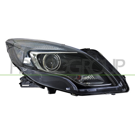 Phare côté passager Hir2-Electrique-avec Moteur-Noir