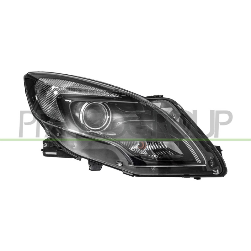 Phare côté passager Hir-2 Electrique-avec Moteur-Noir