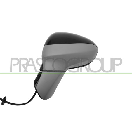 Retroviseur Gauche-Electrique-Avec Appret-Chauffant-Socle Noir-Brillant-Aspheriq