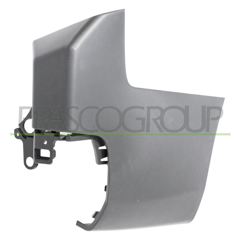 Embout côté passager de Pare-Chocs arrière Noir Structure'-Hayon-Montage Long