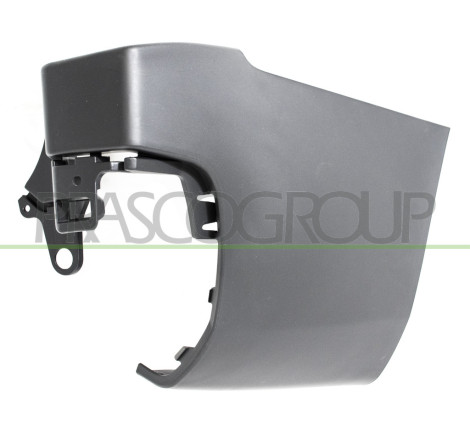 Embout côté passager de Pare-Chocs arrière Noir Structure' Mod. 2 Portes Battant