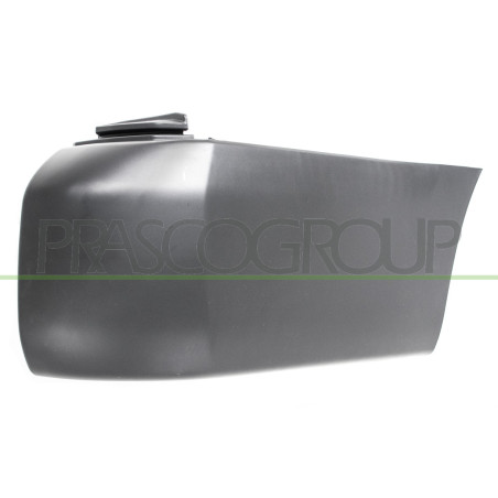 Embout côté passager de Pare-Chocs arrière Noir Structure'-avec Enpreinte Aide S