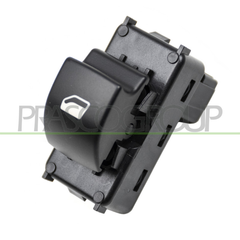 INTERRUPTEUR LEVE-VITRE NOIR-PORTE AVANT DROITE-4 BROCHES