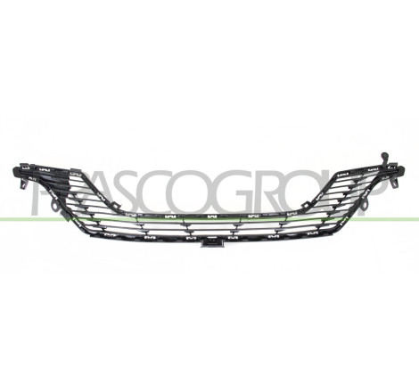 Grille Centrale de Pare-Chocs Avant-Noire