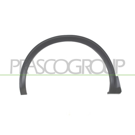 Extension d'Aile avant côté chauffeur-Noire Structure'-avec Clips