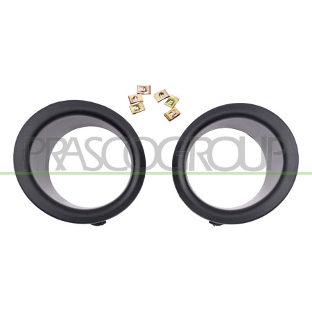 Jeu de Enjoliveur Antibrouillard Noir Structure' (côté passagerôté chauffeur)