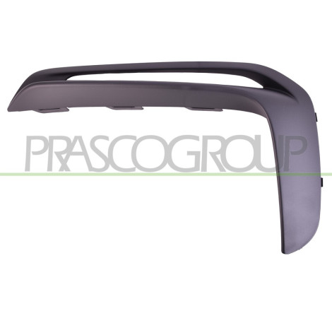 Bandeau côté chauffeur de Pare-Chocs avant Noir Structure'