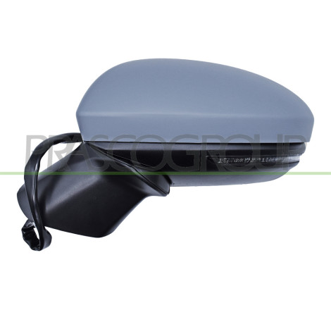 Rétroviseur électrique à peindre côté chauffeur