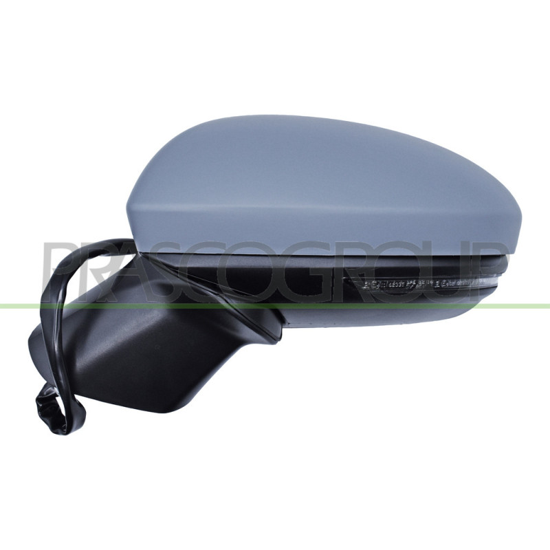 Rétroviseur électrique à peindre côté chauffeur