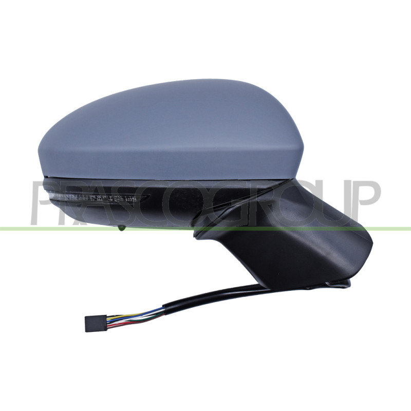 Rétroviseur électrique à peindre côté passager