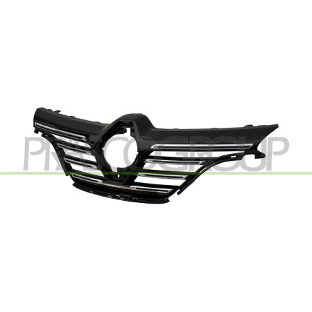 Grille de Calandre-Noire-avec Moulure Chromee-Avc Trou Pour Regulateur de Vitess