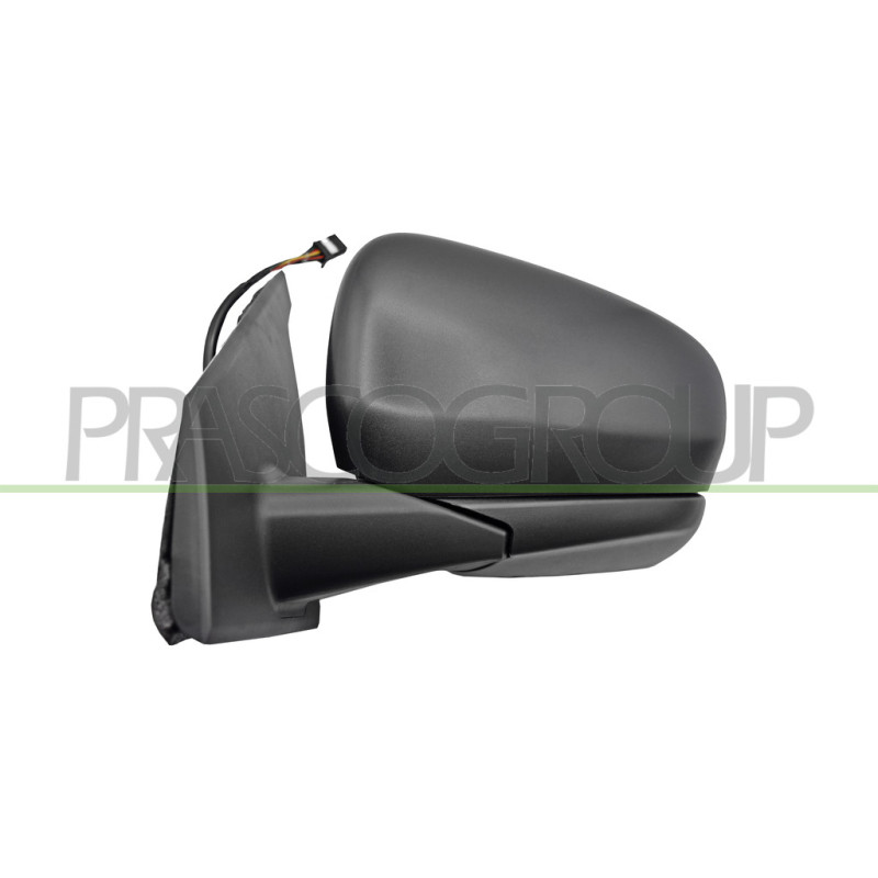 Retroviseur Gauche-Electrique-Noir-Chauffant-Avec Blis-Convexe-7 Broches