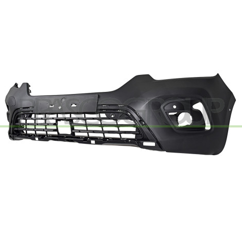 Pare-Chocs Avant Noir Structure'-Avec Trous Radar, Antibrouillards Et Aide Stati