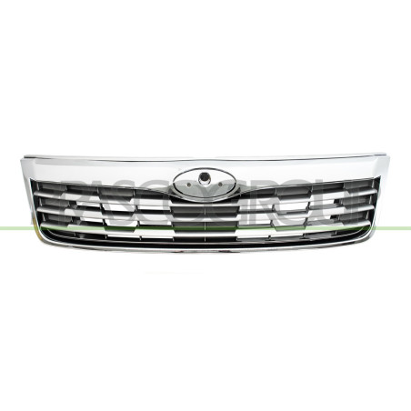 Grille Calandre Noire avec Moulure Chromee'