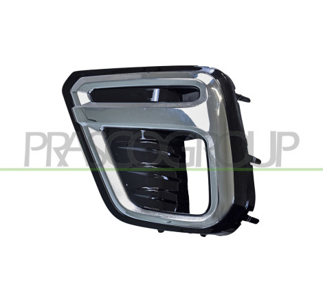 Grille côté chauffeur Noire Brillant de Pare-Chocs-avec Siege Antibrouillard-ave