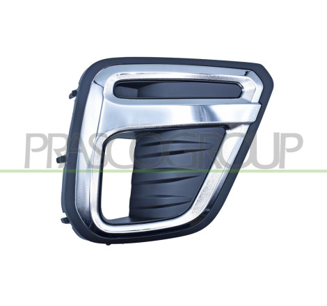 Grille côté passager Noire de Pare-Chocs-avec Siege Antibrouillard-avec Cadre Ch