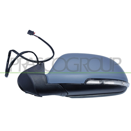 Retroviseur Gauche-Electrique-Avec Appret-Chauffant-Avec Feu-Aspherique-6 Broche