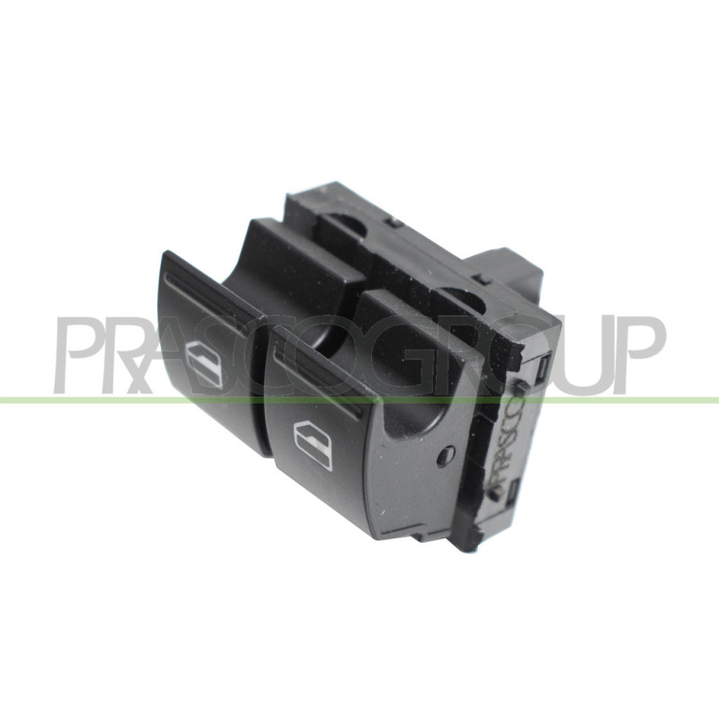 PANNEAU A BOUTON-POUSSOIR NOIR-2 INTERRUPTEURS-LEVE VITRE-PORTE AVANT GAUCHE-AVE