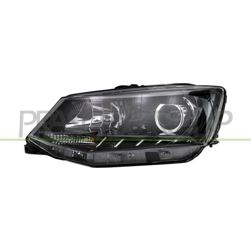 Phare côté chauffeur H7 Electrique avec Moteur-avec Feu de Jour-Noir-Led