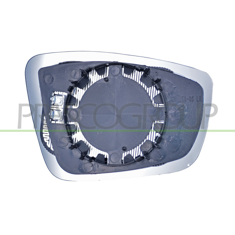 Verre De Retroviseur Gauche-Chauffant-Convex