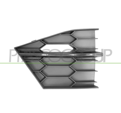 Grille côté chauffeur Noire de Pare-Chocs-avec Moulure Chromee