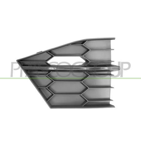 Grille côté chauffeur Noire de Pare-Chocs-avec Moulure Chromee