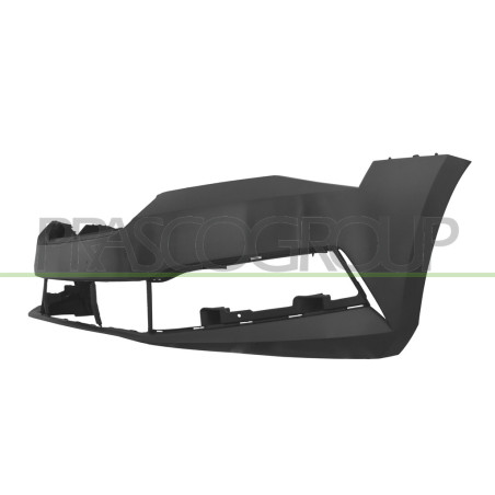 Pare-Chocs avant Noir-Surface Lisse Pret A Peindre-avec Enpreintes Lavephares