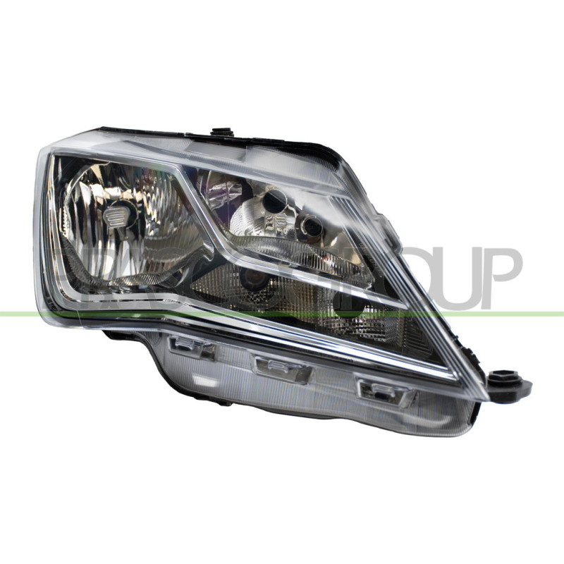 Phare côté passager H7 Electrique avec Moteur-Noir