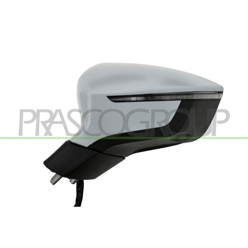 Retroviseur Gauche-Electrique-Avec Appret-Chauffant-Avec Feu-Convexe-6 Broches