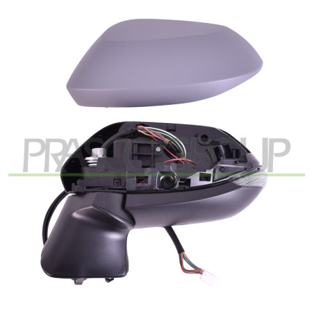 Retroviseur Gauche Electrique-Chauffant-Avec Appret-Rabattable-Avec Feu Repetite