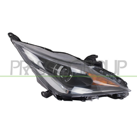 Phare côté passager Hir2 Electrique Sans Moteur-Noir-Led