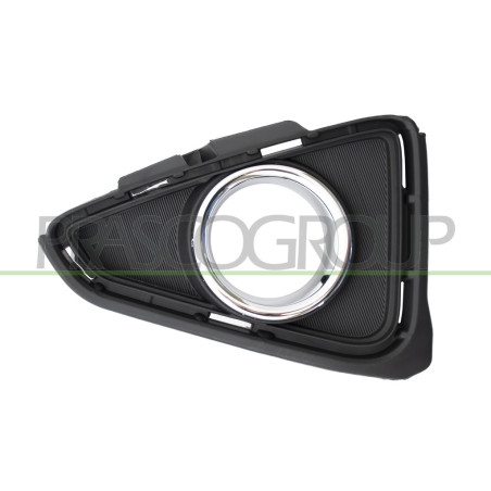 Grille côté passager Noire de Pare-Chocs-avec Siege Antibrouillard