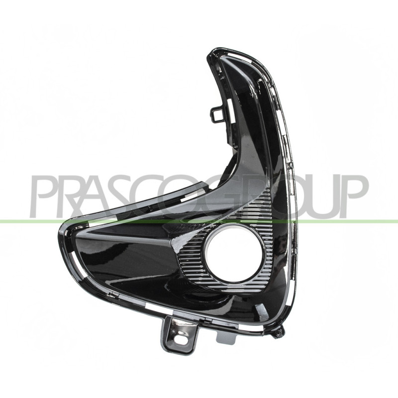 Grille côté chauffeur Noire Brillant de Pare-Chocs-avec Siege Antibrouillard