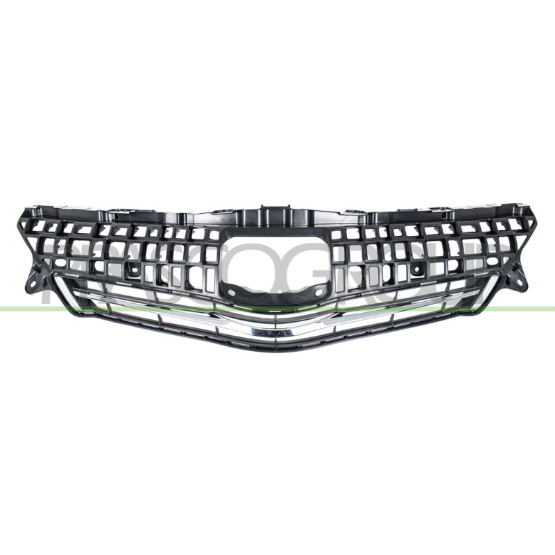 Grille de calandre noir avec chrome