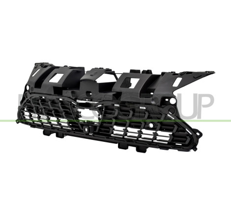 Grille De Calandre-Noire-Avec Trous Radar+Support-Avec Trou Camera